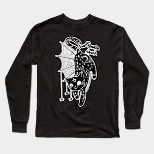 Spooky Cat Long Sleeve T-Shirt